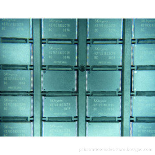 IC Memory, Flash, NAND H27U518S2CTR-BC, SK Hynix Inc., 48-TSOP